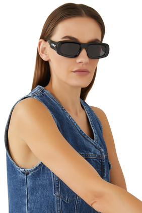 نظارة شمسية أوستن بطبعات شعار الماركة